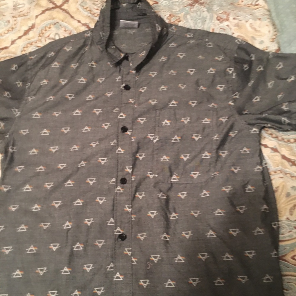 Pink Floyd button down shirt sleeve shirt